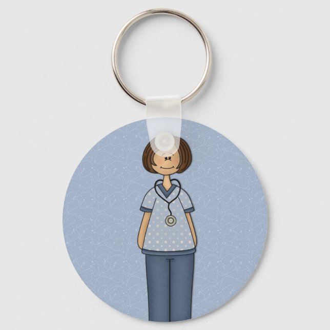 Krankenschwester Schlüsselanhänger (Vorderseite)