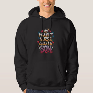 Krankenschwester Sohn Meine Lieblingskrankenschwes Hoodie