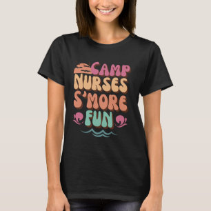 Krankenschwester Sommer Camping Mädchen Frauen Cam T-Shirt