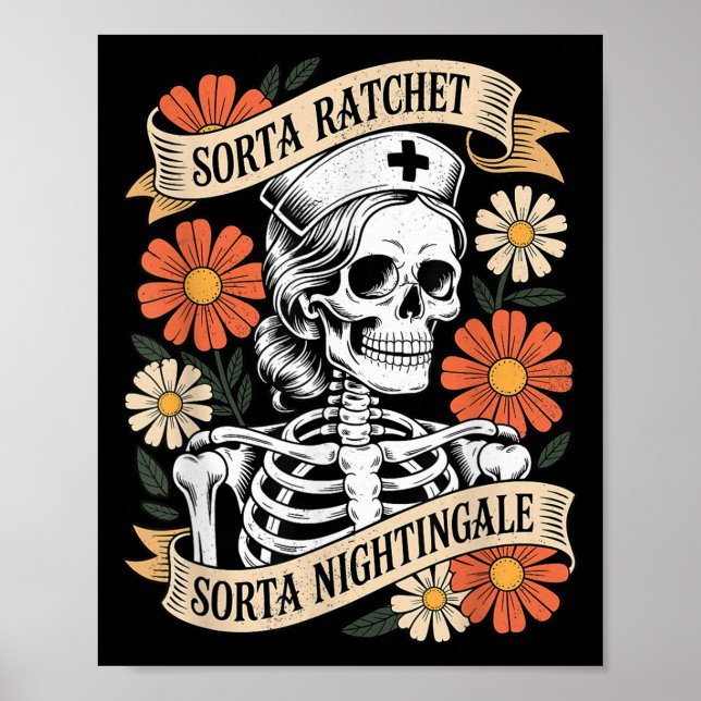 Krankenschwester Sorta Ratchet Sorta Nightingale S Poster (Vorne)