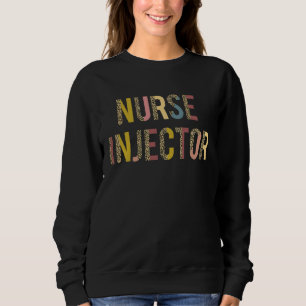 Krankenschwester Spritze Krankenschwester Lippen F Sweatshirt