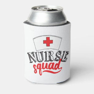 Krankenschwester Squad Krankenpfleger Freunde Kran Dosenkühler