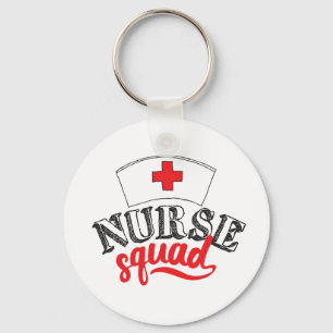 Krankenschwester Squad Krankenpfleger Freunde Kran Schlüsselanhänger