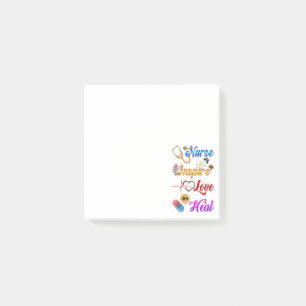 Krankenschwester Sticky Inspire Liebe Heilen Med T Post-it Klebezettel