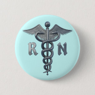 Krankenschwester-Symbol Button