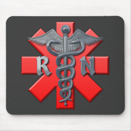 Krankenschwester-Symbol Mousepad