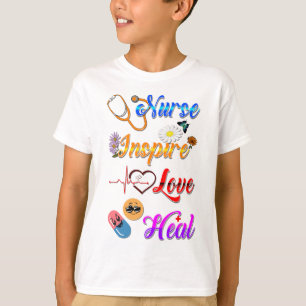 Krankenschwester T-Shirts inspirieren Liebe heilen