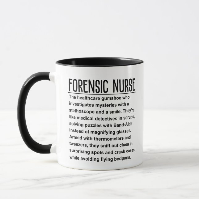 Krankenschwester Tasse (Links)