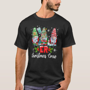 Krankenschwester-Team Gnomies Weihnachts-Gnome Cre T-Shirt