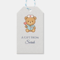 Krankenschwester-Teddybär-Geschenk-Anhänger