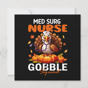 Krankenschwester Truthahn Matching MED CHIR Gobble