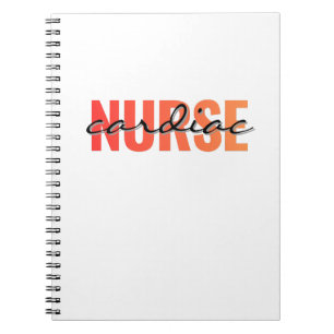 Krankenschwester-Typografie-Design Notizblock