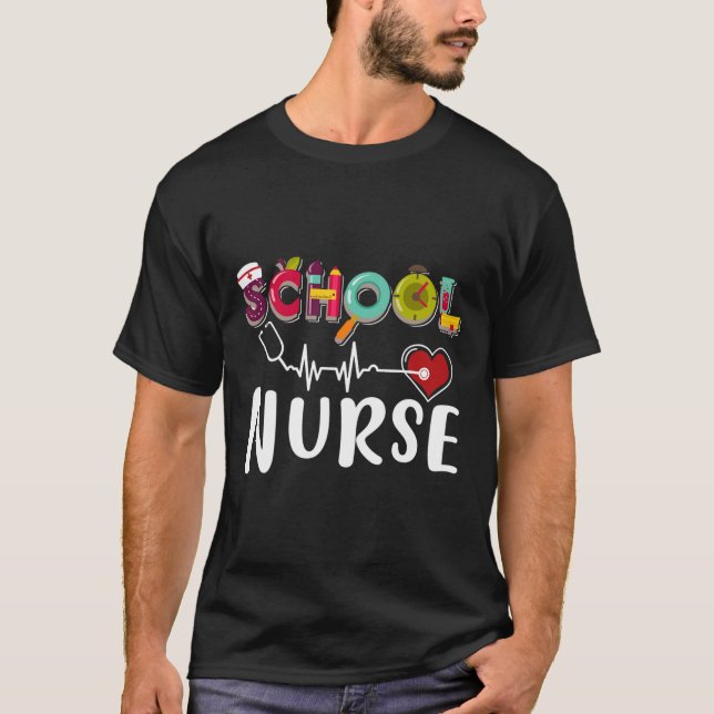 Krankenschwester und Krankenpfleger, die sich in d T-Shirt (Vorderseite)