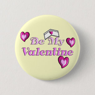 Krankenschwester-Valentinsgruß-Geschenke "sind Button