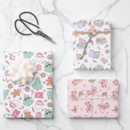 Krankenschwester Weihnachten Geschenkpapier Set