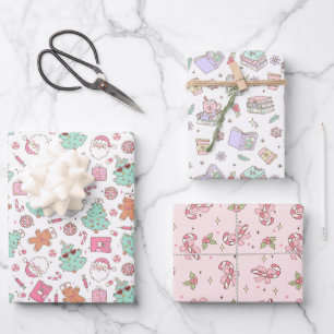 Krankenschwester Weihnachten Geschenkpapier Set