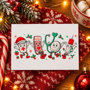 Krankenschwester Weihnachten Verband Stethoskop Sp
