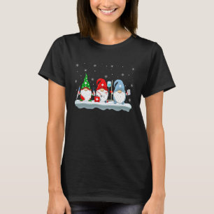 Krankenschwester Weihnachts Gnome Xmas OP-Kleidung T-Shirt