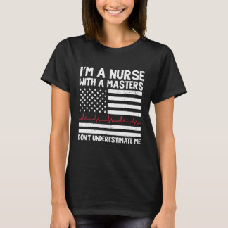 Krankenschwester-Zitat mit Master Nurses Week Prak T-Shirt