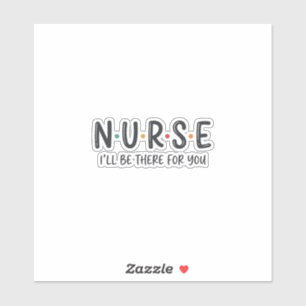 Krankenschwester-Zitat-Shirt-Design Vektorgrafik_1 Aufkleber