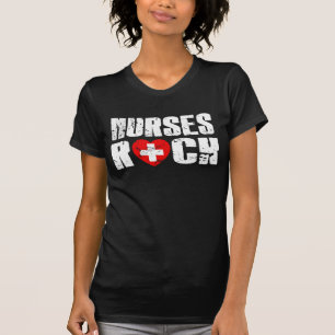 Krankenschwesterfelsen T-Shirt