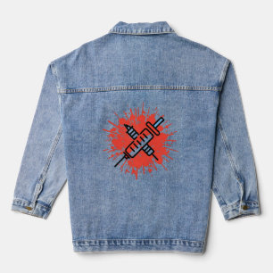 Krankenschwestern an der Frontline Jeansjacke