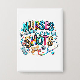 Krankenschwestern bestimmen Button