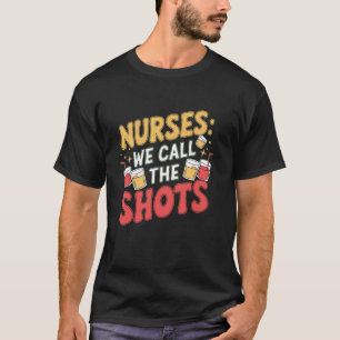 Krankenschwestern bestimmen den Ton - Starkes Kran T-Shirt