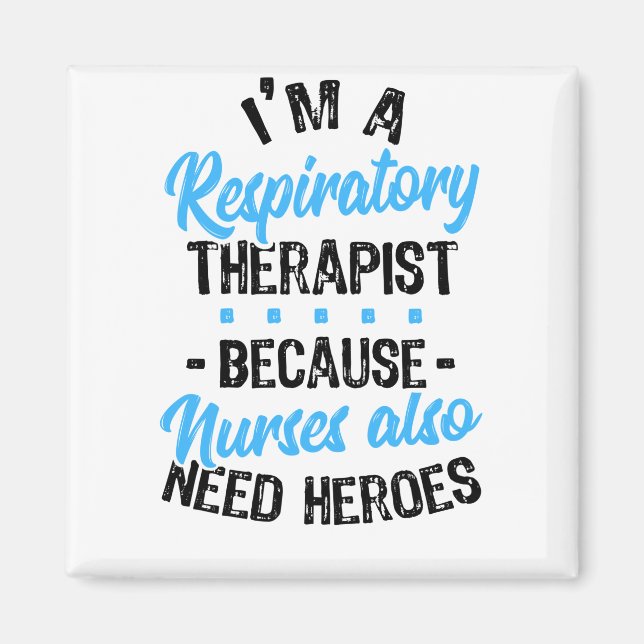 Krankenschwestern brauchen auch Helden Magnet (Vorne)