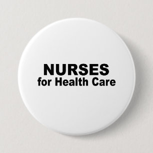 Krankenschwestern für Gesundheitswesen Button