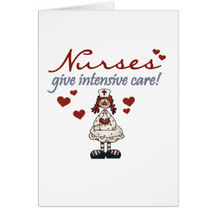 Krankenschwestern geben intensive Pflege T - Shirt