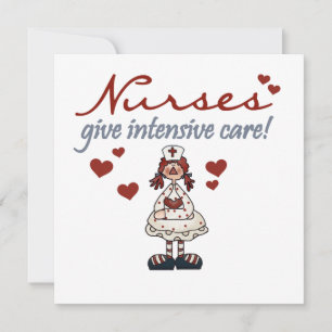 Krankenschwestern geben intensive Pflege T - Shirt