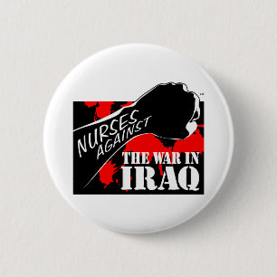 Krankenschwestern gegen den Krieg im Irak Button