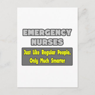 Krankenschwestern...klüger Postkarte