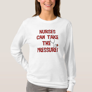 Krankenschwestern können den Druck ausüben T-Shirt