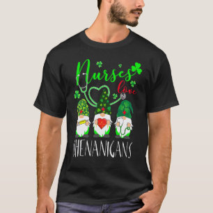Krankenschwestern lieben Schabernack Gnome Kranken T-Shirt