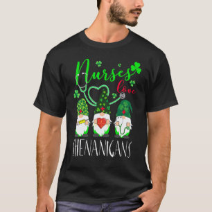 Krankenschwestern lieben Schabernack Lustige Gnom T-Shirt