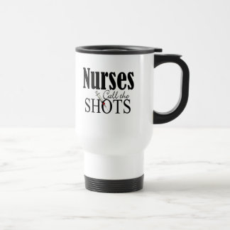 Krankenschwestern nennen die Shots Reisebecher