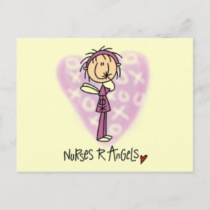 Krankenschwestern R. Engel Tshirts und Geschenke Postkarte