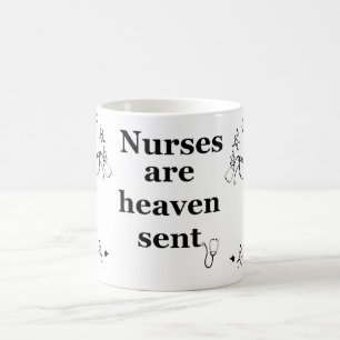 Krankenschwestern sind der gesendete Himmel Tasse