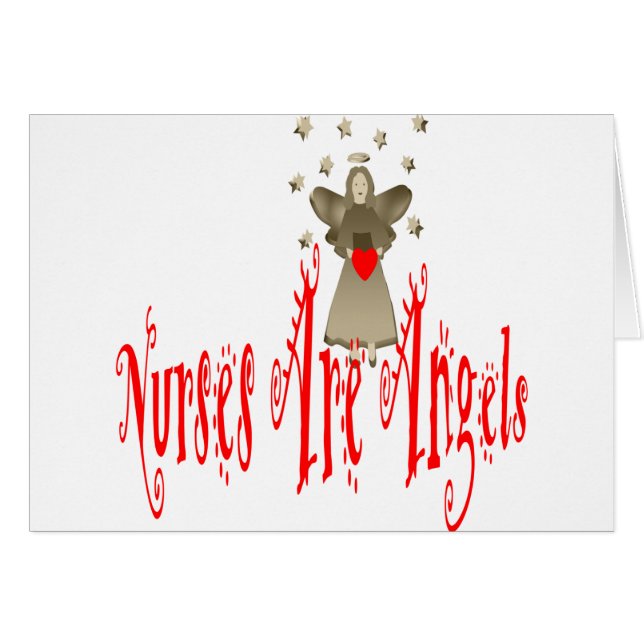 Krankenschwestern sind Engel (Vorderseite (Horizontal))