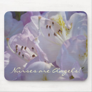 Krankenschwestern sind Engel! Geschenke Florales M Mousepad