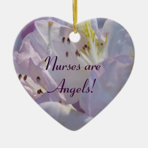 Krankenschwestern sind Engel! Geschenke hängen Her Keramikornament
