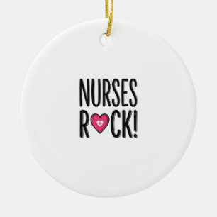 Krankenschwestern sind toll, Vintage-Krankenschwes Keramik Ornament