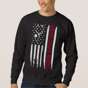 Krankenschwestern Tagesnachtswanderung Krankenvers Sweatshirt