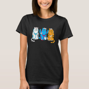 Krankenschwestern und Niedliche Krankenpfleger mit T-Shirt