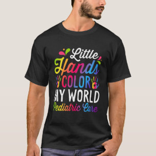 Krankenspital - Kleine Hände Farbe meine Welt Pedi T-Shirt