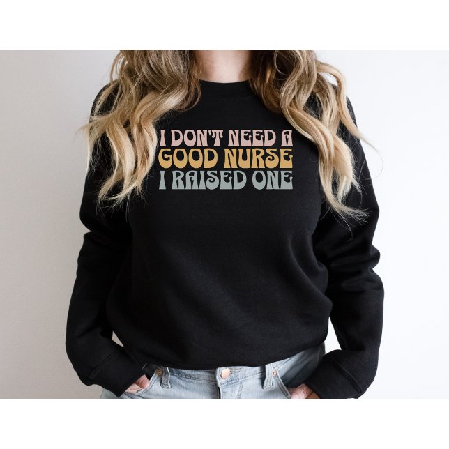 Krankenversicherte Krankenpflegerschule Funny Sweatshirt (Von Creator hochgeladen)
