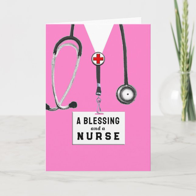 Krankenversicherung Danke Karte (Vorderseite)
