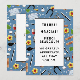 Krankenversicherung Danke Karte